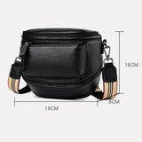 Women's High-End Leather Handbag Large Capacity Travel Bag