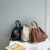 Leather Shoulder Bag Stripe Crossbody Handbag Purse Women Handbags