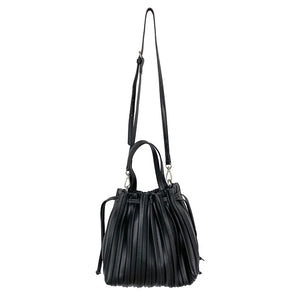 Leather Shoulder Bag Stripe Crossbody Handbag Purse Women Handbags