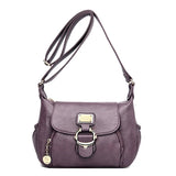 Ladies Leather Crossbody Shoulder Bag Soft Flap Bag