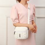 Women's PU Leather Messenger Bag Small Shoulder Phone Bag