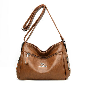 Winter Retro Large Capacity Messenger Bag for Women