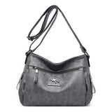 Winter Retro Large Capacity Messenger Bag for Women