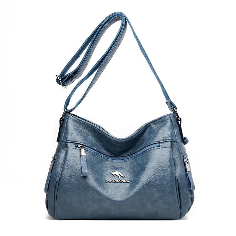 Winter Retro Large Capacity Messenger Bag for Women