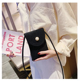 Women's Mini Cotton Shoulder Messenger Phone Bag