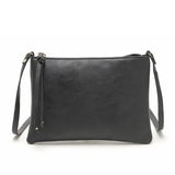 Vintage Slim Thin Women Leather Messenger Bag
