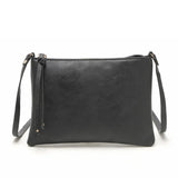 Vintage Leather Mini Shoulder Bag Crossbody Envelope Handbag