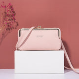 Women's Multi-function Shoulder Bag Soft Leather Waterproof Purse