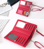 Women's One Shoulder Messenger Bag Large Capacity Phone Business Card Case