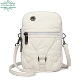 Women's PU Leather Small Mobile Phone Bag