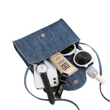 Women's PU Leather Square Bag with Moon and Star Decoration