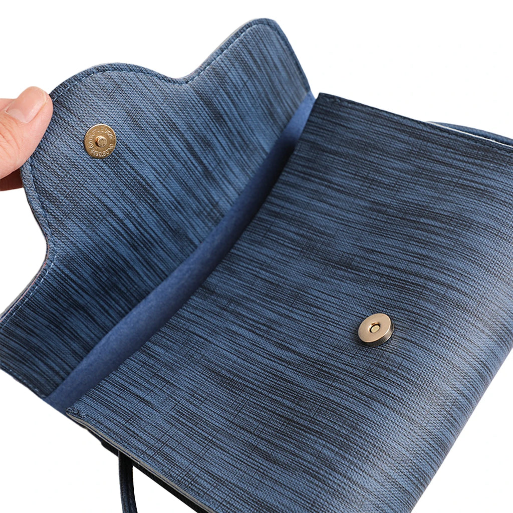 Women's PU Leather Square Bag with Moon and Star Decoration