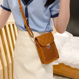 Retro Diamond Shoulder Messenger Bag for Women