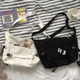 Canvas Tooling Shoulder Bag Cell Phone Crossbody Postman Bag