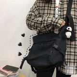 Canvas Tooling Shoulder Bag Cell Phone Crossbody Postman Bag