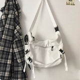 Canvas Tooling Shoulder Bag Cell Phone Crossbody Postman Bag
