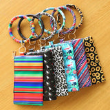Leopard Print Women's Clutch Wallet Phone Bag