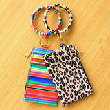 Leopard Print Women's Clutch Wallet Phone Bag