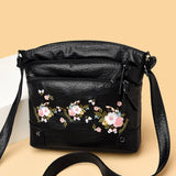 Ladies Pure Printing Messenger Bags Female Large Capacity Single Shoulder Purse
