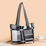 Women's Leather Shoulder Bag Large Capacity Tote Handbag