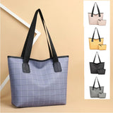 Women's Leather Shoulder Bag Large Capacity Tote Handbag
