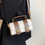 Women's Retro Messenger Bag Wide Strap Shoulder Bag