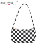 Retro Plaid Bag Leopard Print Women Shoulder Mini Vacation Bags