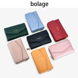 Women's Zipper Wallet Multifunctional Large Capacity Short Wallet