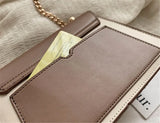 Women's Leather Crossbody Bag in Black