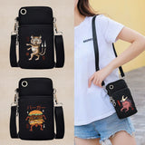 Monster Theme Wrist Pouch Shoulder Bag for Phones