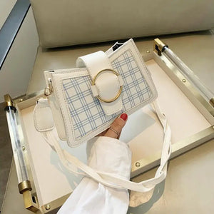 PU High Hot Girls Diagonal Shoulder Bag Casual Small Square Bag