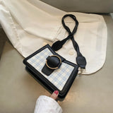 PU High Hot Girls Diagonal Shoulder Bag Casual Small Square Bag