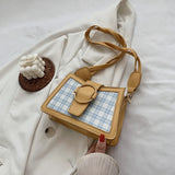 PU High Hot Girls Diagonal Shoulder Bag Casual Small Square Bag
