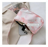 Vintage Letters Printing Women's Shoulder Bag
