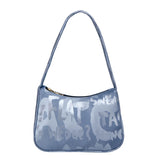 Casual Nylon Women Shoulder Bags Vintage Printing Female Shoulder Bags
