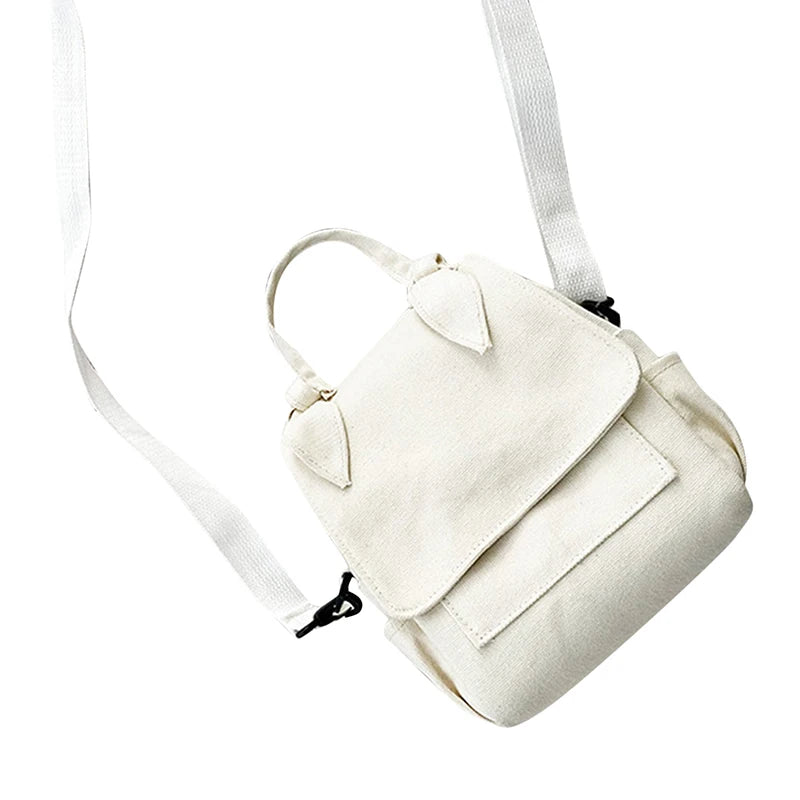 Canvas Crossbody Bag Ladies Messenger Shoulder Bag