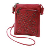 Casual Leather Mobile Shoulder Bag for Women