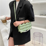 Women Crossbody Bag Lady Hit PU Leather Shoulder Bag