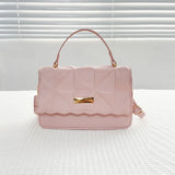 Brown Leather Small Shoulder Bag for Women