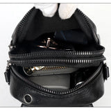 Soft Leather Messenger Bag Women Multifunction Phone Purse Single Shoulder Bag