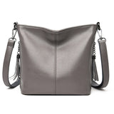 Tassel Shoulder Bag PU Leather Crossbody Bags Summer Bolsa Feminina