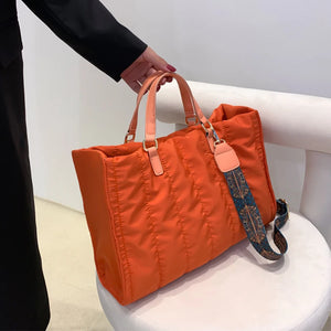 Women's Large Capacity Shoulder Bag Winter Crossbody Handbag