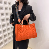 Women's Large Capacity Shoulder Bag Winter Crossbody Handbag