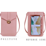 Women's Touch Screen Cell Phone Purse Wallet Handbag Shoulder Strap Bag