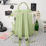 Canvas Women's Travel Backpack School Bag for Girls