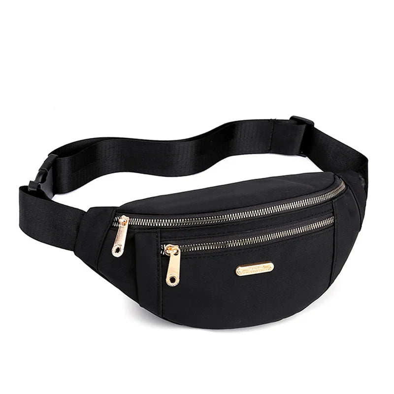 Women's Travel Belt Bag Crossbody Money Pouch Waist Fanny Pack Chest Bags
