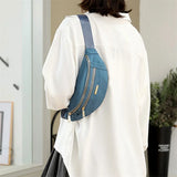 Women's Travel Belt Bag Crossbody Money Pouch Chest Bag