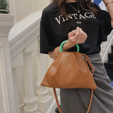 Women's Small PU Shoulder Bag with Detachable Strap
