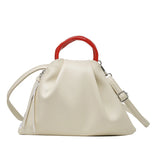 Small PU Shoulder Bag Casual Cross Body Clutch Bag for Girls