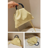 Small PU Shoulder Bag Casual Cross Body Clutch Bag for Girls